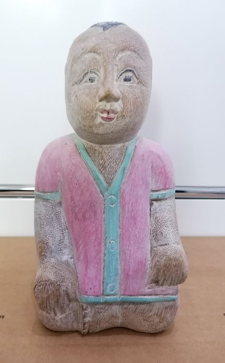 Holzfigur, Handgeschnitz, Mann Mit Stock (Gebraucht) In Muri AG Für CHF - Foto 8