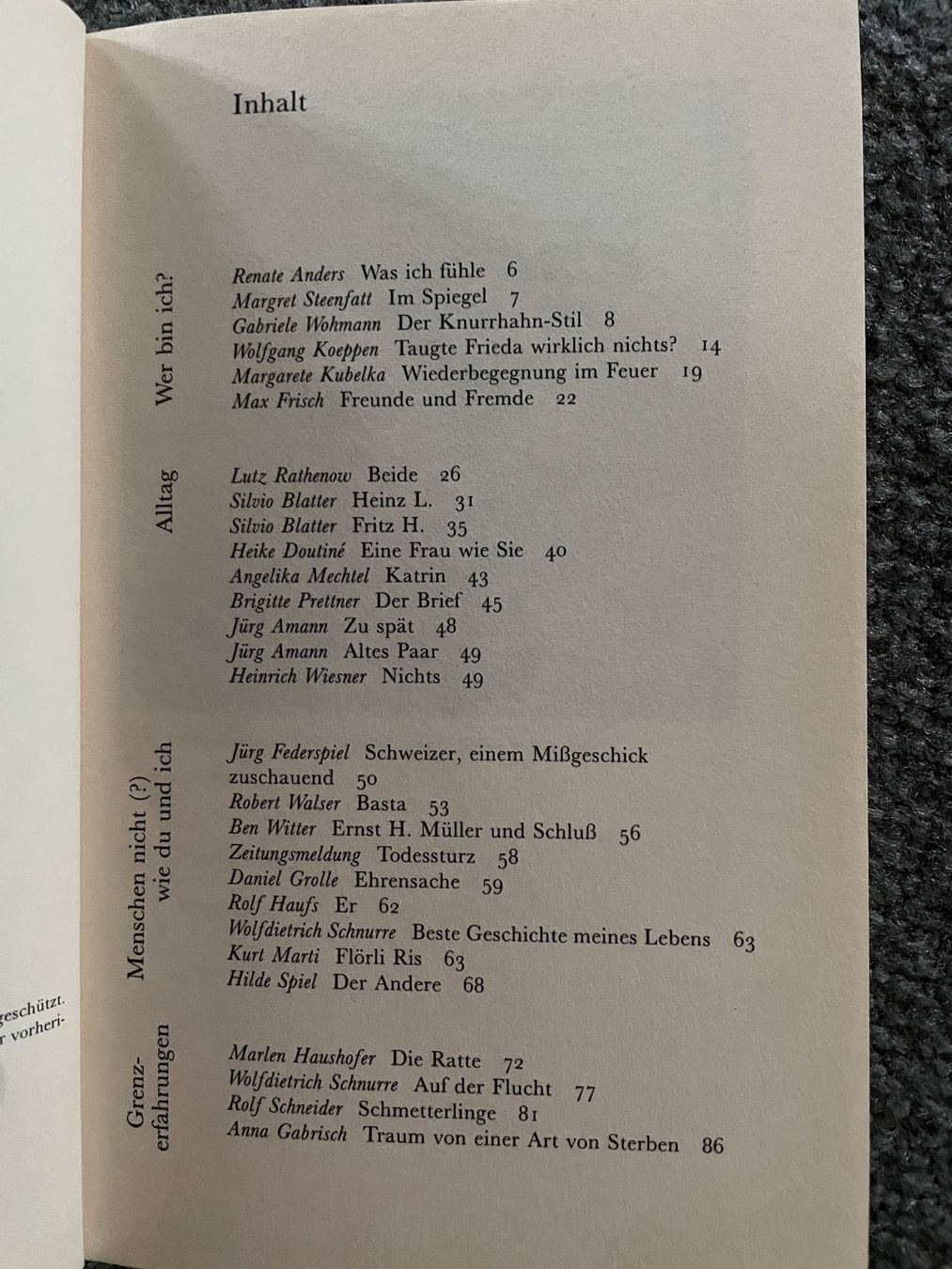 Libri: Buch: Geschichten – Usato da Esslingen venduto da Zeppi1 1