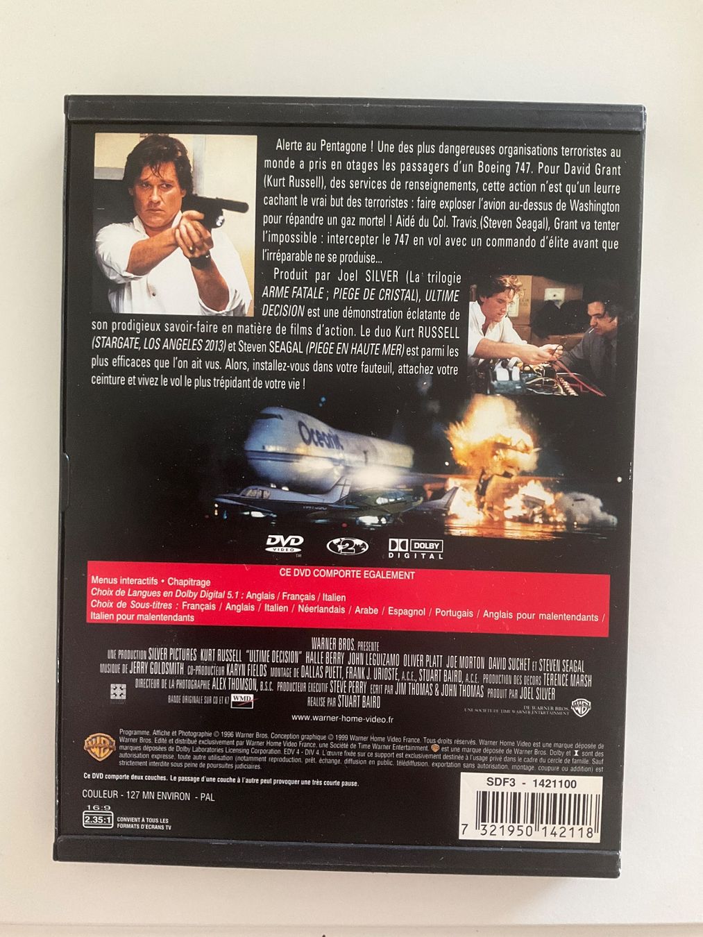 Tutti i DVDs: DVD Ultime Decision Kurt Russell – Usato da Veyrier venduto da Deniro2 1