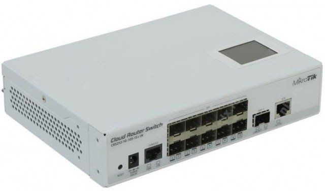 Mikrotik Modems & Router: Mikrotik Router Switch CRS212-1G-10S-1S+IN – Gebraucht aus Müntschemier von wayllu 1