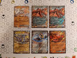 Pokémon diverse ex Karten DE & EN
