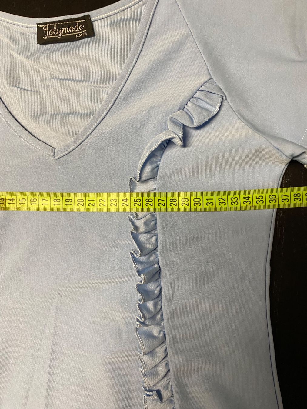 T-Shirts: NEU jolimode Paris Shirt Gr. S hellblau – Neu (gemäss Beschreibung) aus Biel-Benken BL von PANORMUS 2