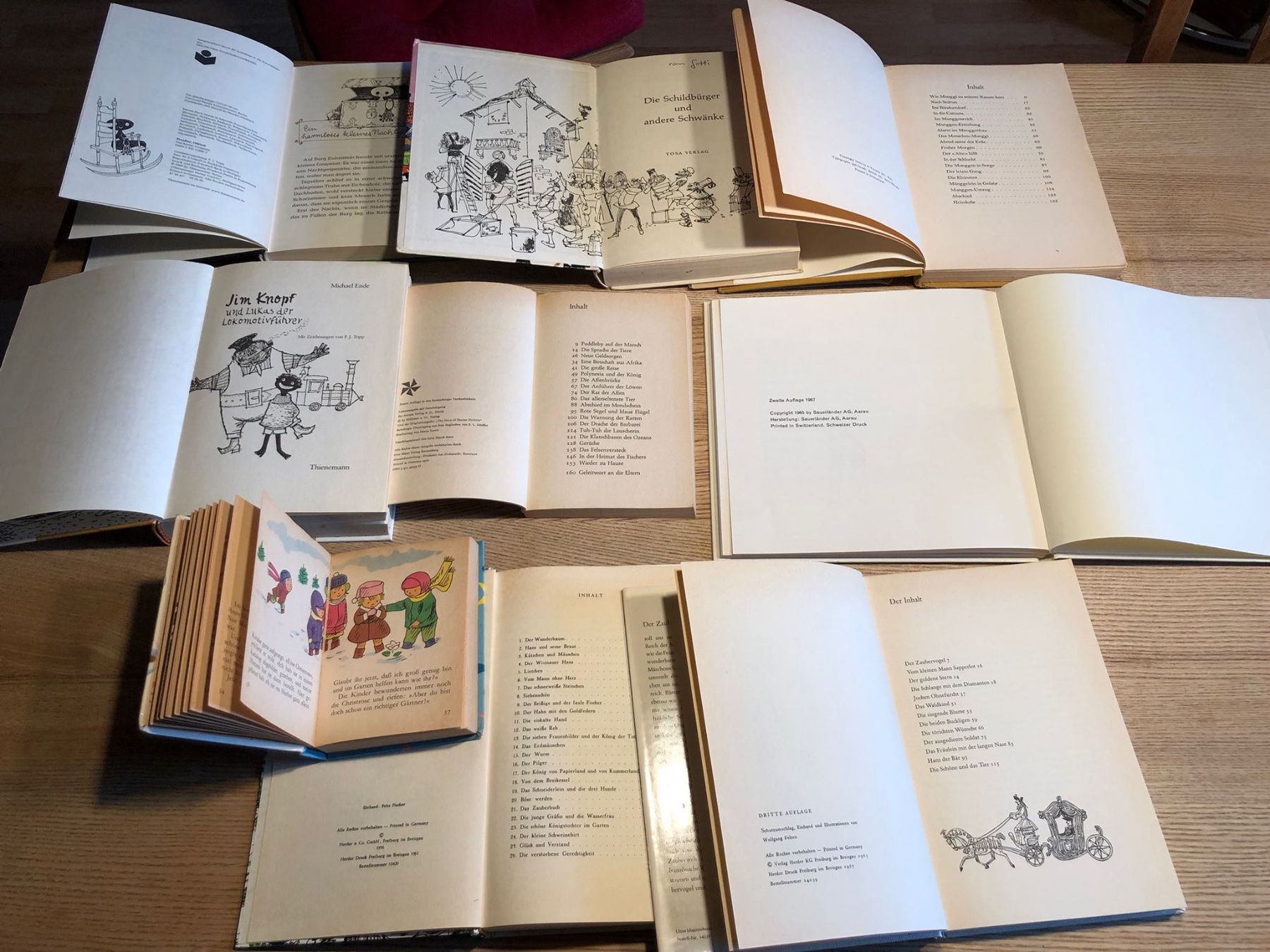 Libri: 9 Nostalgie-Kinderbücher – Usato da Röschenz venduto da Tashroal 1