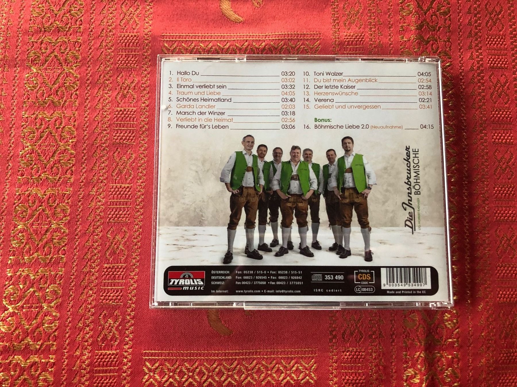 CD: CD Die Innsbrucker Böhmische – Usato da Schübelbach venduto da Dolly990_2 2