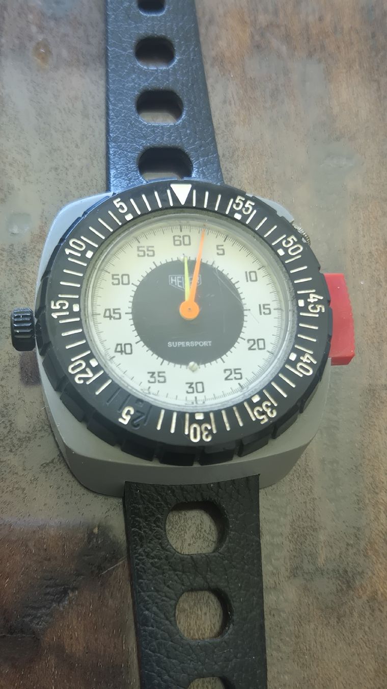 Tag Heuer Uhren: Heuer Stoppuhr – Gebraucht aus Rämismühle von beni0010 1