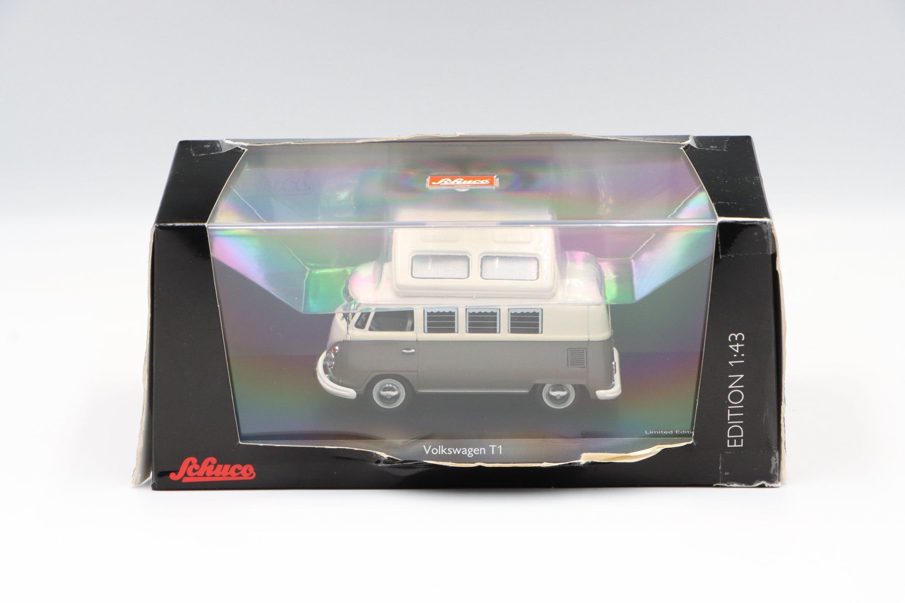 Volkswagen Modellautos: VW T1 Campingbus 1:43 Schuco – Neu und originalverpackt aus Bühl b.Aarberg von modelldiecast 1