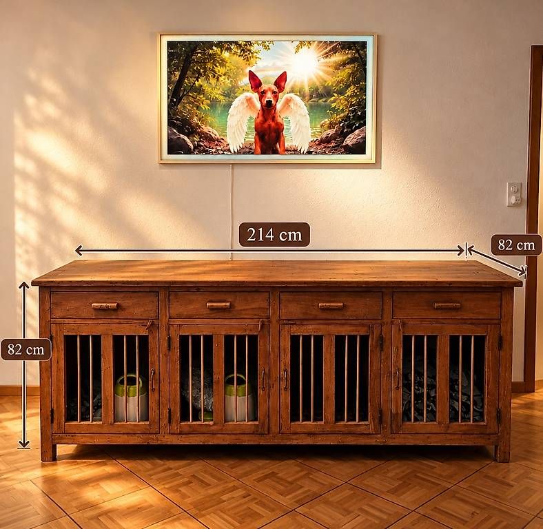 Gabbie, trasporto & Sicurezza: Hundebox Hundemöbel Kommode – Usato da Matzingen venduto da Poesie2