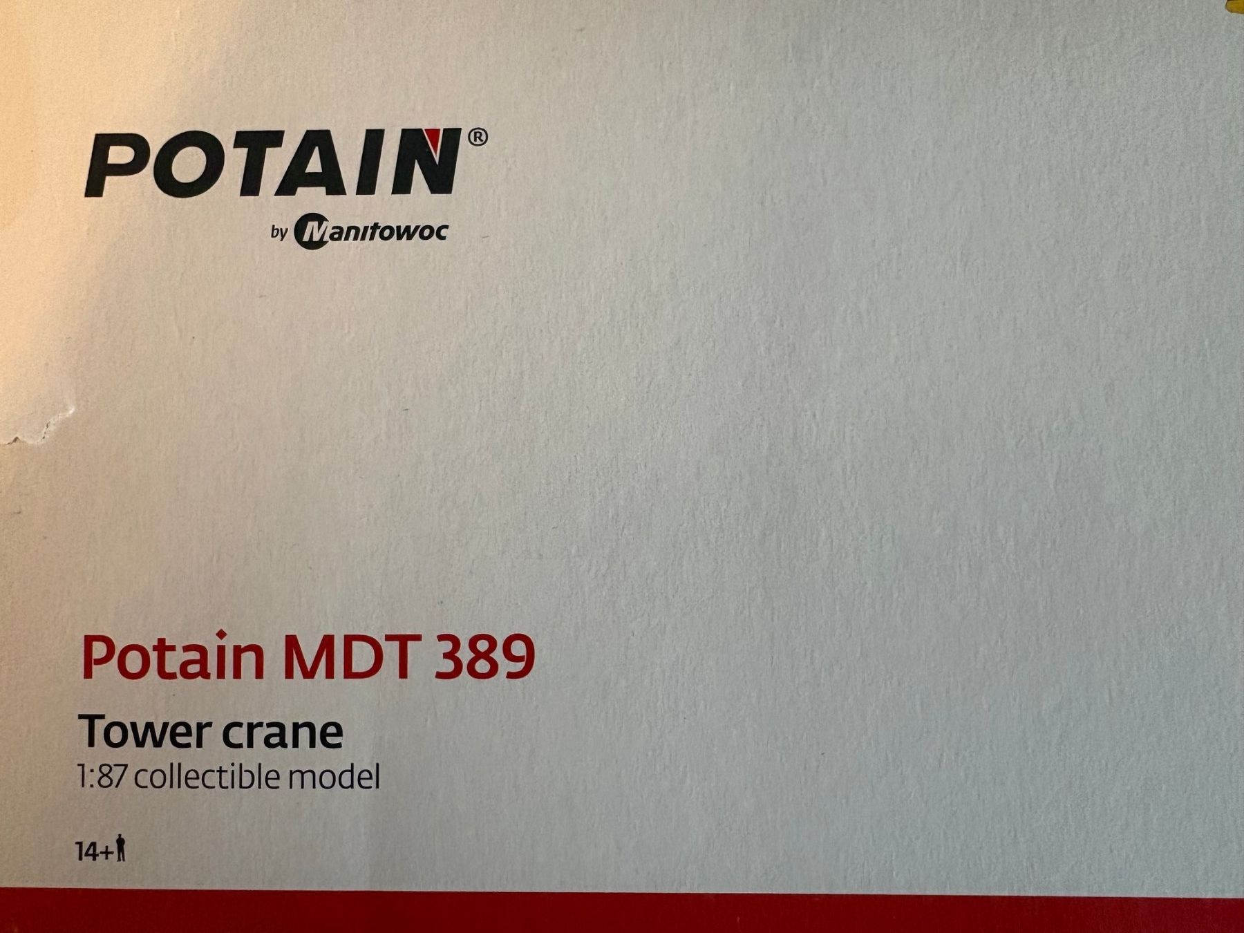 Conrad Kit di modellismo & Modellini statici: Potain MDT 389 Turmdrehkran – Usato da Luzern venduto da Luzern12 1