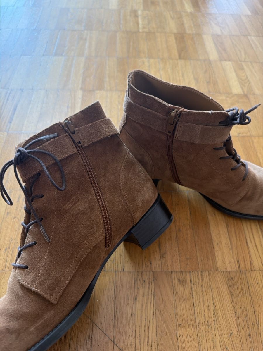 Damenschuhe: Bottines en daim camel  – Neu (gemäss Beschreibung) aus Köniz von Moulik69 3