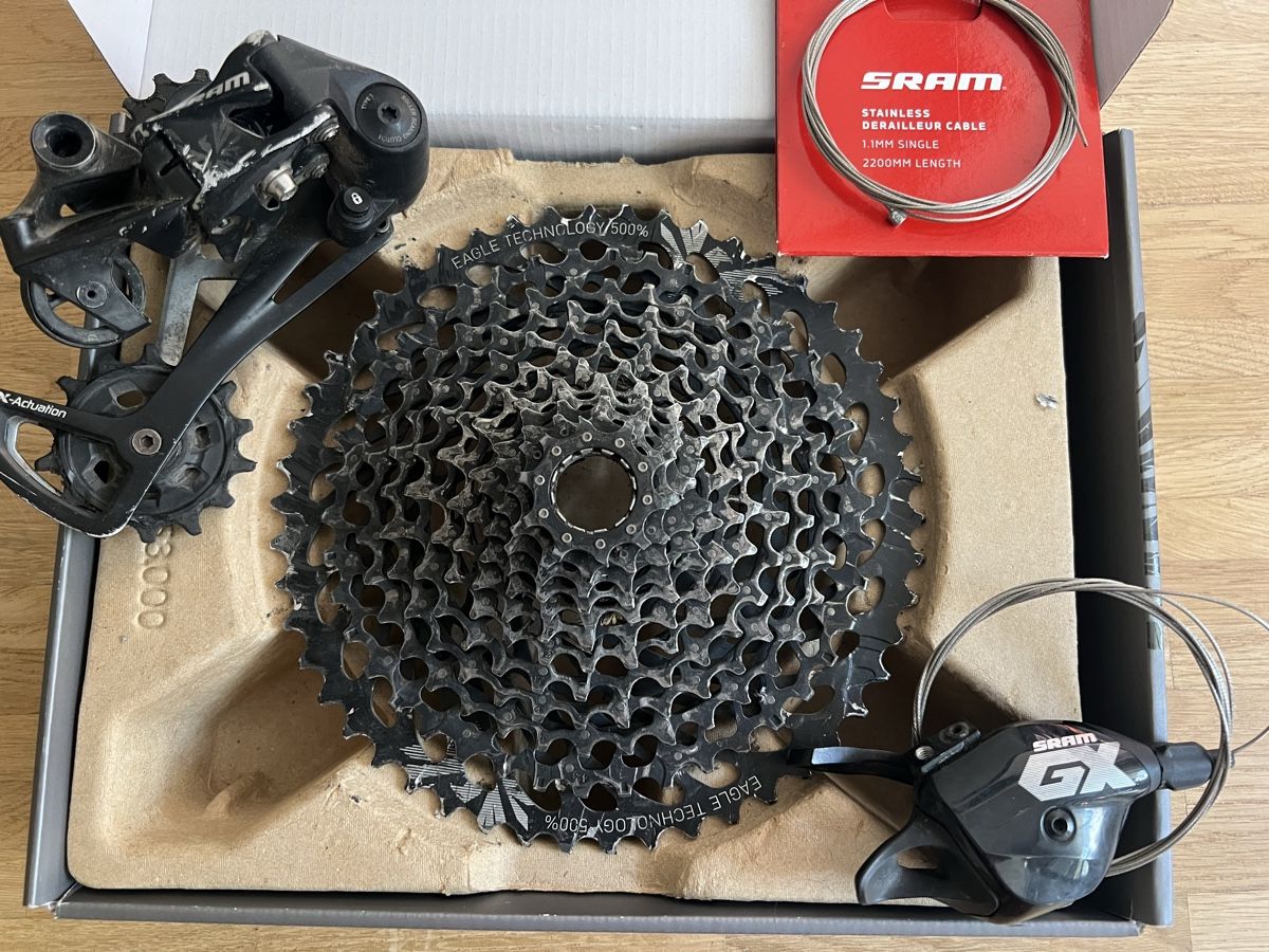 Sram Pièces détachées: Sram Eagle Kassette 10-50, Umwerfer, Schaltung – D'occasion à Luzern par Nowak