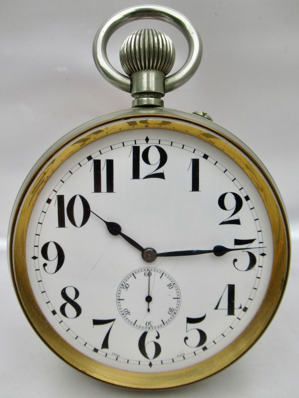 Uhren: Grosse Kutschen Taschenuhr – Gebraucht aus Bern von Colligentes