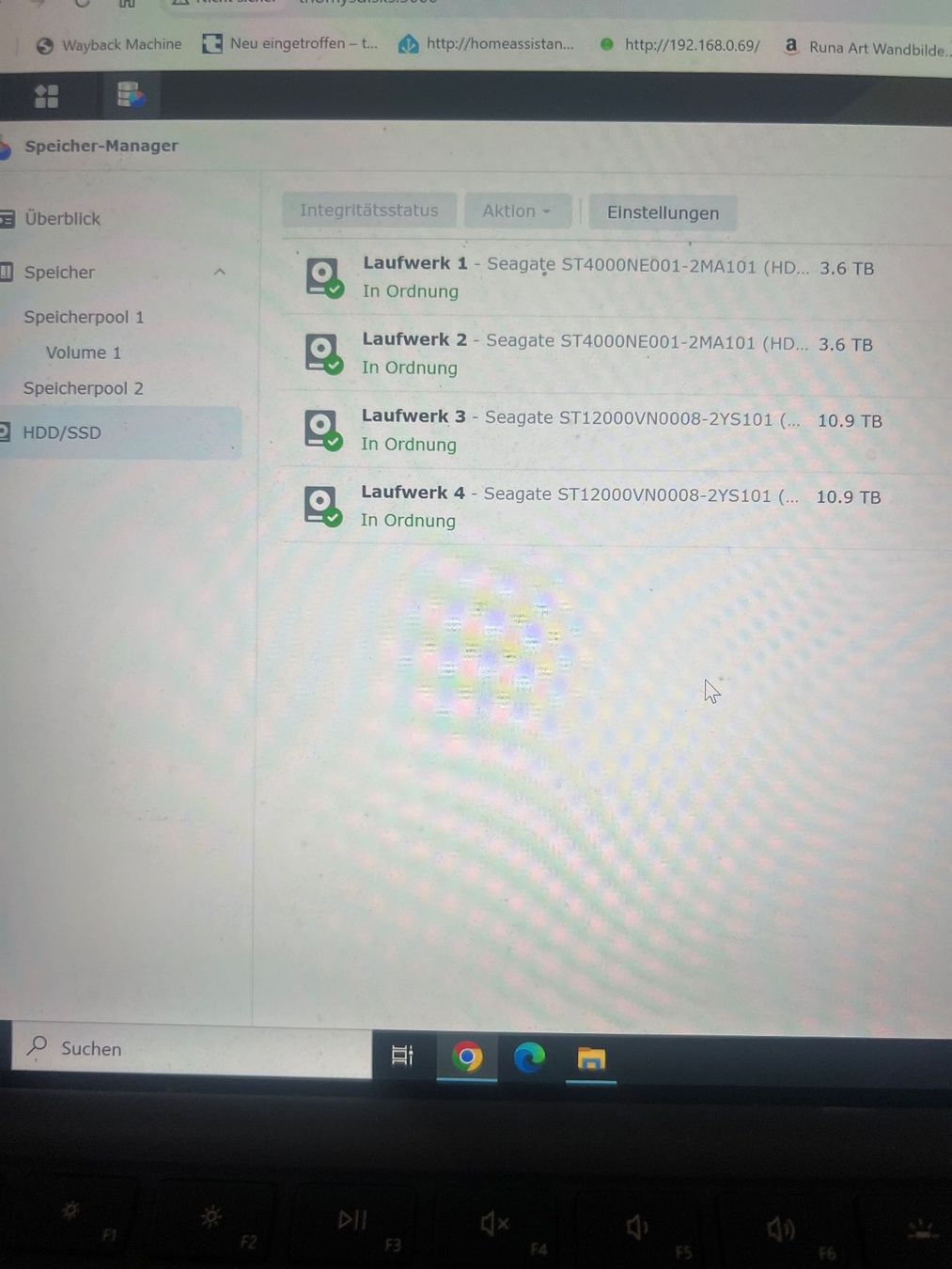 Synology Server: Synology Diskstation 918+ 2x12 2X4 – Usato da Arlesheim venduto da Compi4144 2