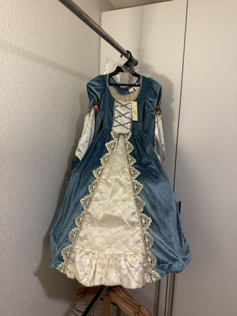 Märchenhaftes Prinzessinenkleid, Grösse M (5-6 Jahre)
