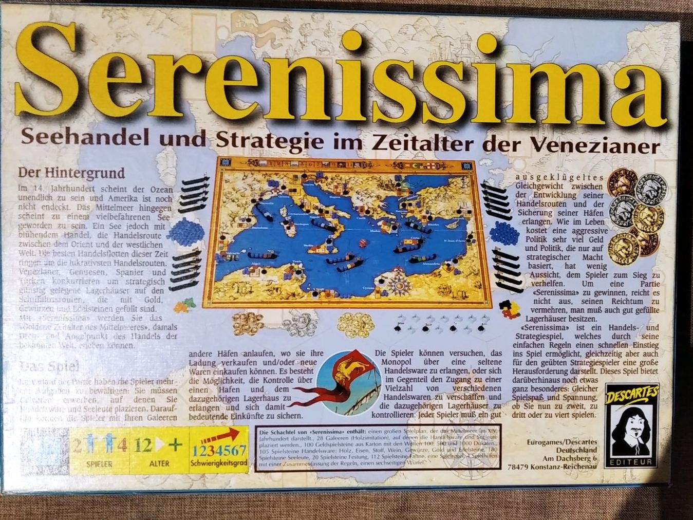 Giochi: Serenissima - Jeu de société rare – Usato da Aigle venduto da Guy-de-Gisbourne 1