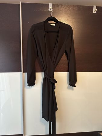 Schwarzes Kleid von Kaffe, Grösse 40, Herbst/Winter Top!