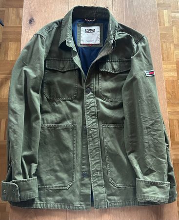 Jacket,Tommy Hilfiger Green  Branded Jacket