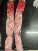 Jumbo Braid Haar Kunsthaar pink 100g 60cm neu