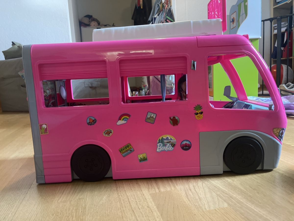 Bambole: Barbie Camper mit Puppen mit Gebrauchsspuren – Usato da Greifensee venduto da agi_rsl2 2