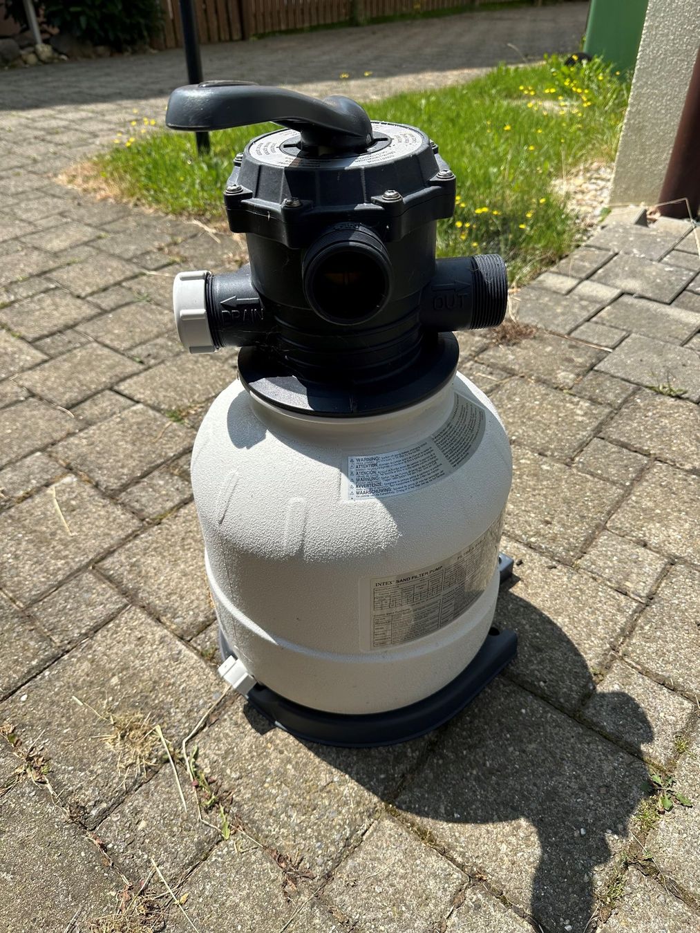Bestway Schwimmbad: Pool Bestway Durchmesser ca. 3.6m, Tiefe 1,2m – Gebraucht aus Arnegg von  1