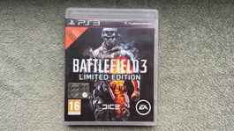 Play Station 3  BATTLEFIELD 3 LIMITED EDITION