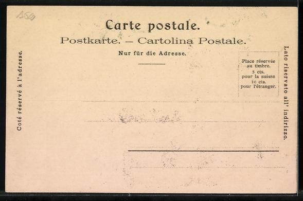 Cartoline postali: Litho Basel, Rheinbrücken, Werbung Choc – Usato da Berlin venduto da bartko-reher 1