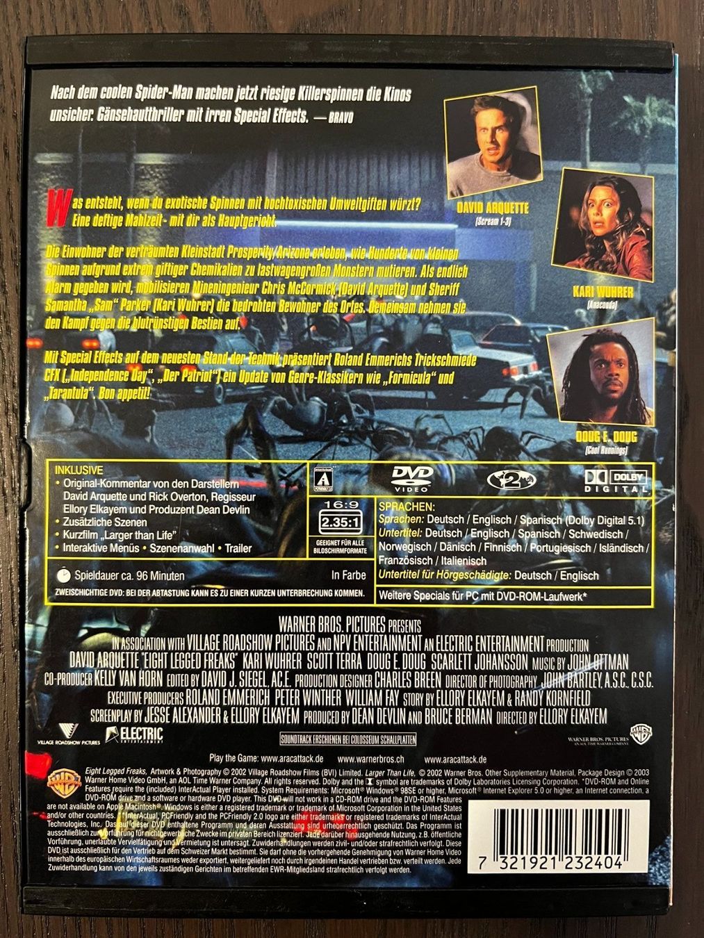 Tutti i DVDs: Arac Attack – Usato da Zürich venduto da FilmFreunde 1