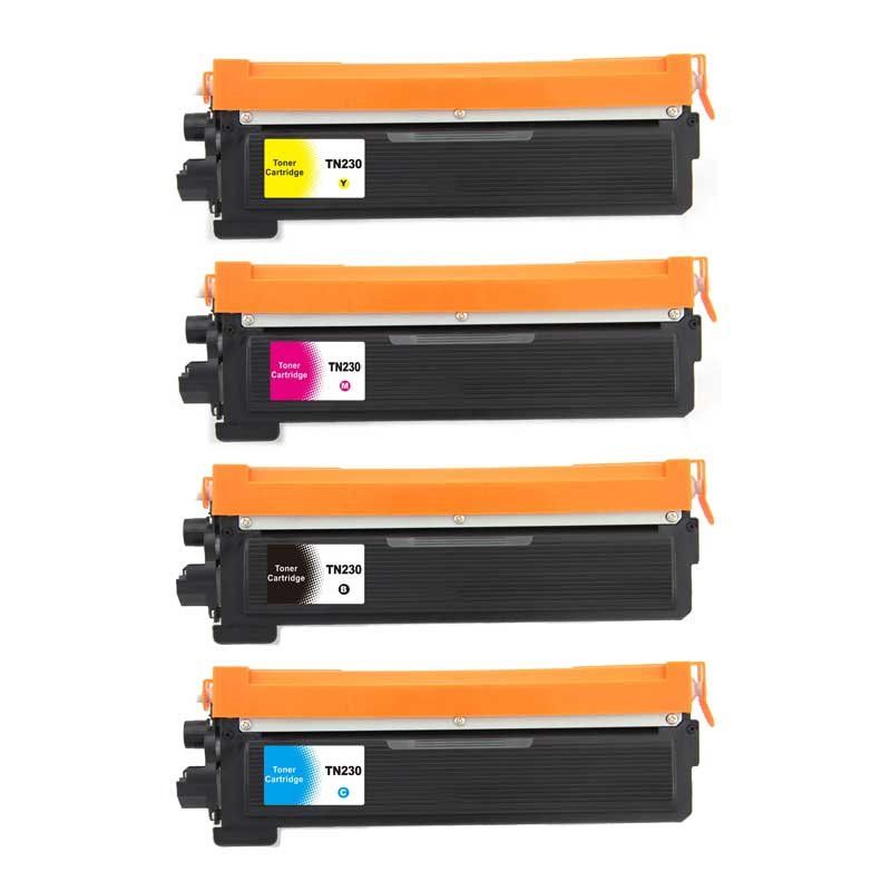 Brother Cartucce per stampanti & toner: 4x Brother DC Toner TN230/210 – Nuovo e nell'imballaggio originale da Rorbas venduto da Alitrend