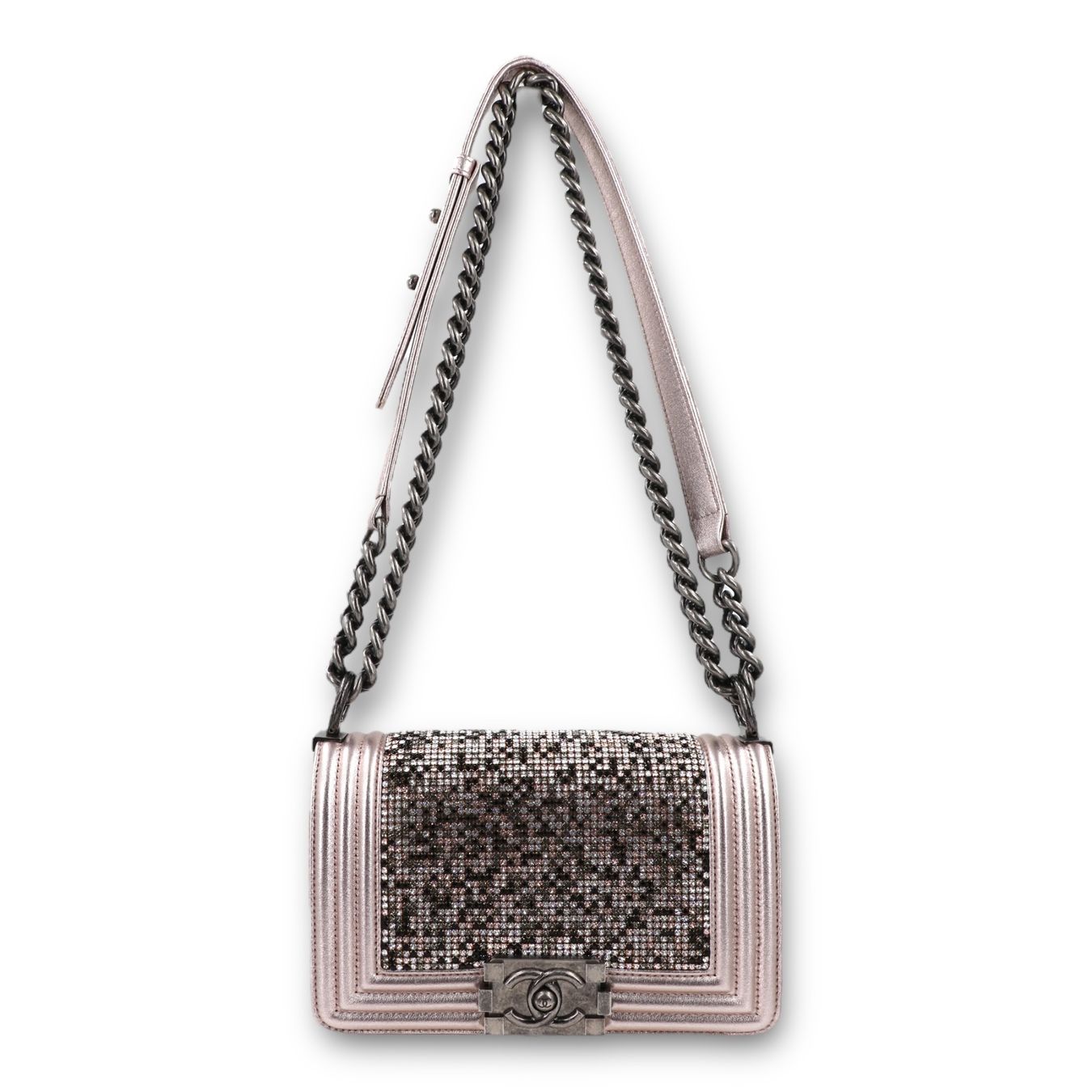 Chanel Borse da donna: Chanel Small Boy by night – Usato da Binningen venduto da Designerlabels