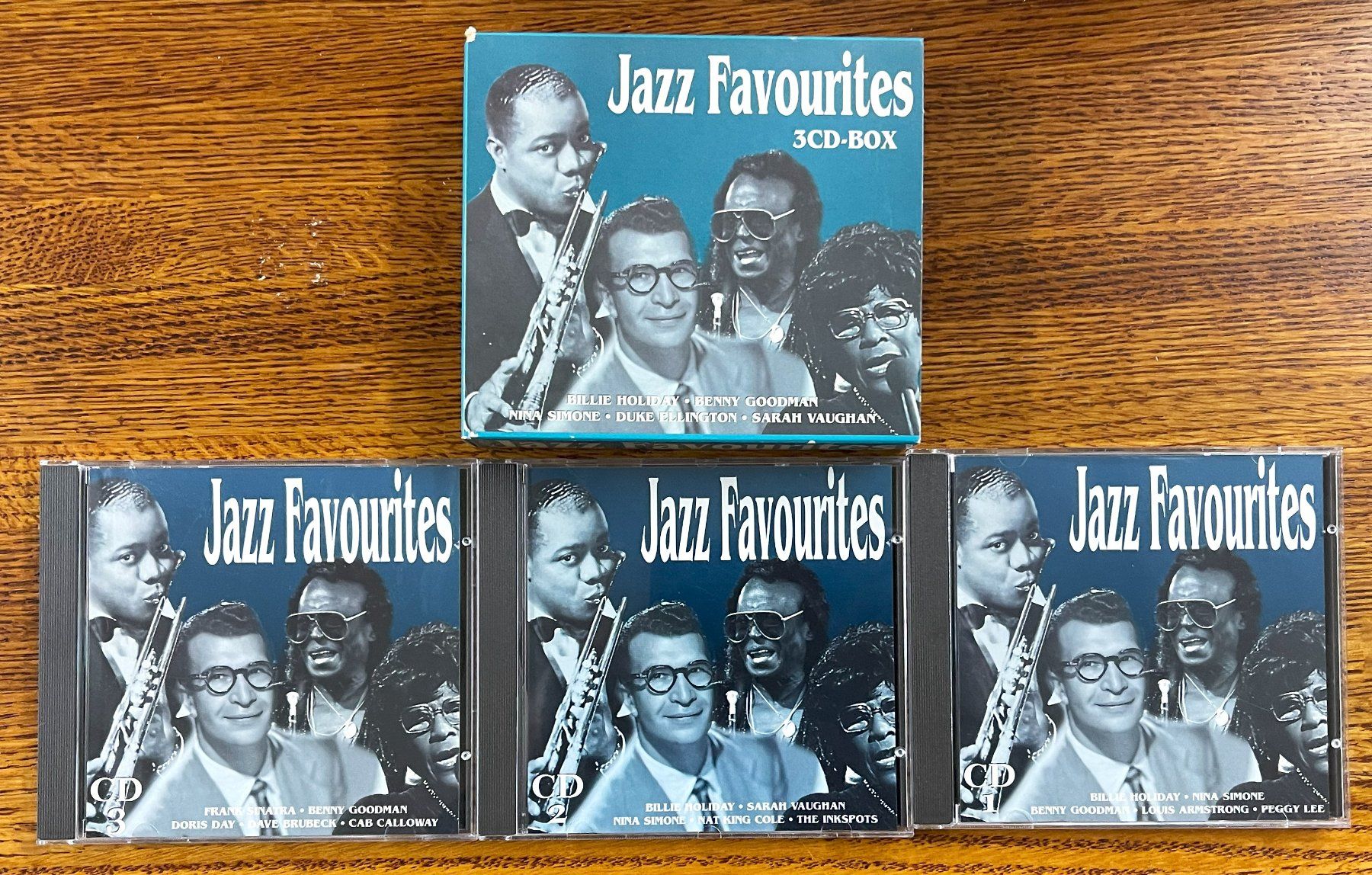 CD: Jazz Favourites - 3 CD - Box – Usato da Oftringen venduto da Vucki 1
