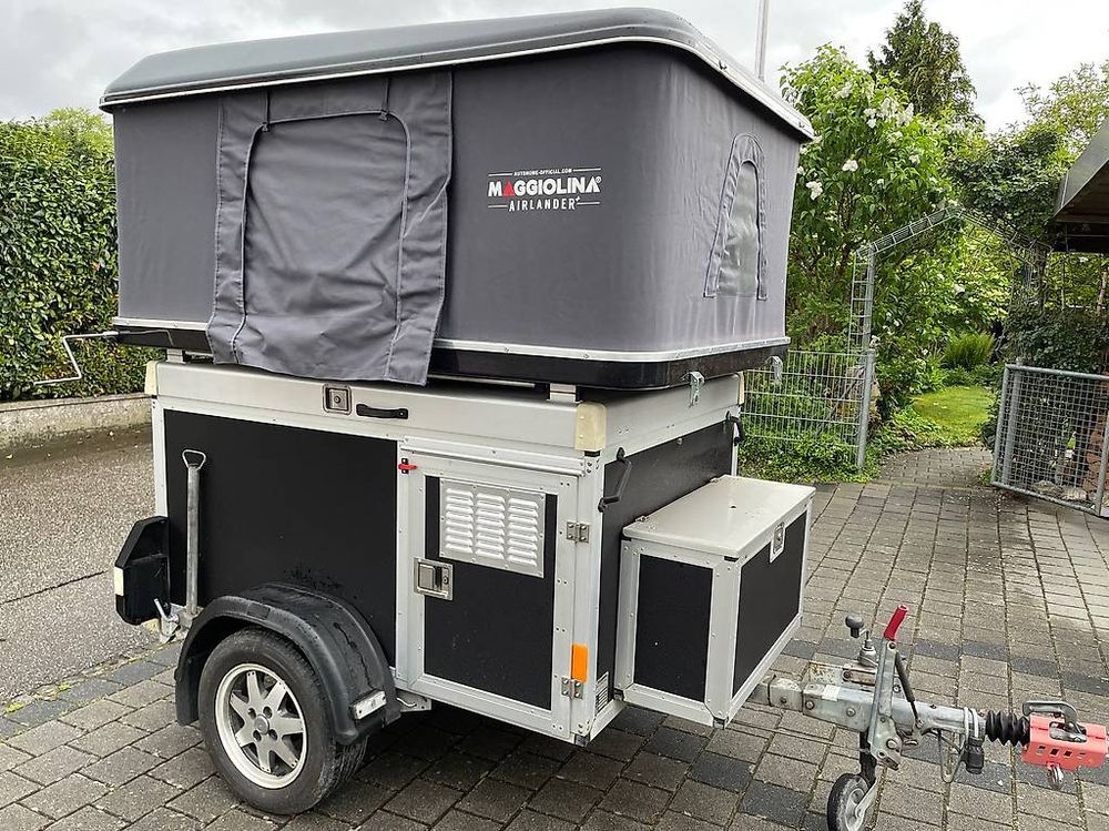 Camping-Anhnger mit Dachzelt Maggiolina, Vorzelt und Kche (Gebraucht) in  Halten fr CHF 4800  nur Abholung auf Ricardo kaufen