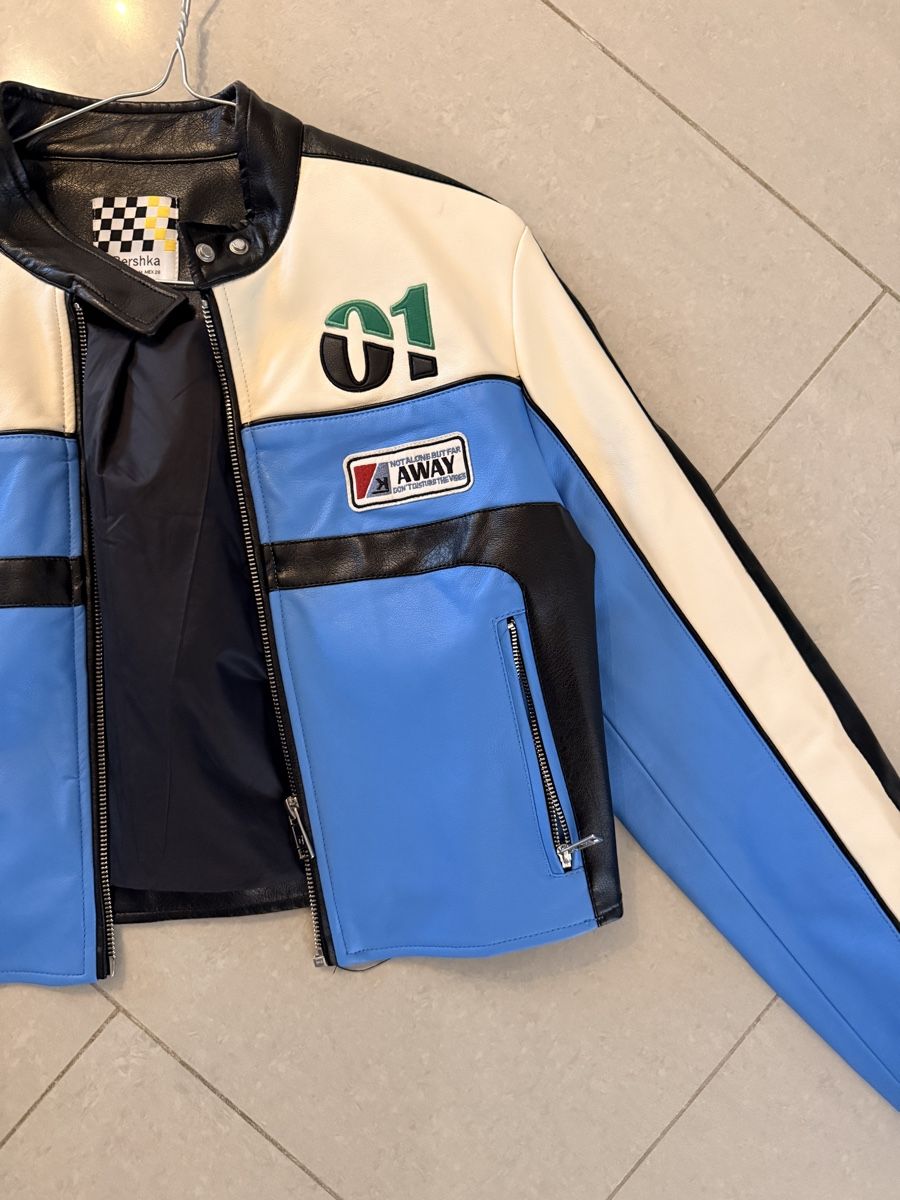 Bershka Giacche: Racing PU Leder Jacke  – Usato da Binz venduto da Ladykatsumii 3