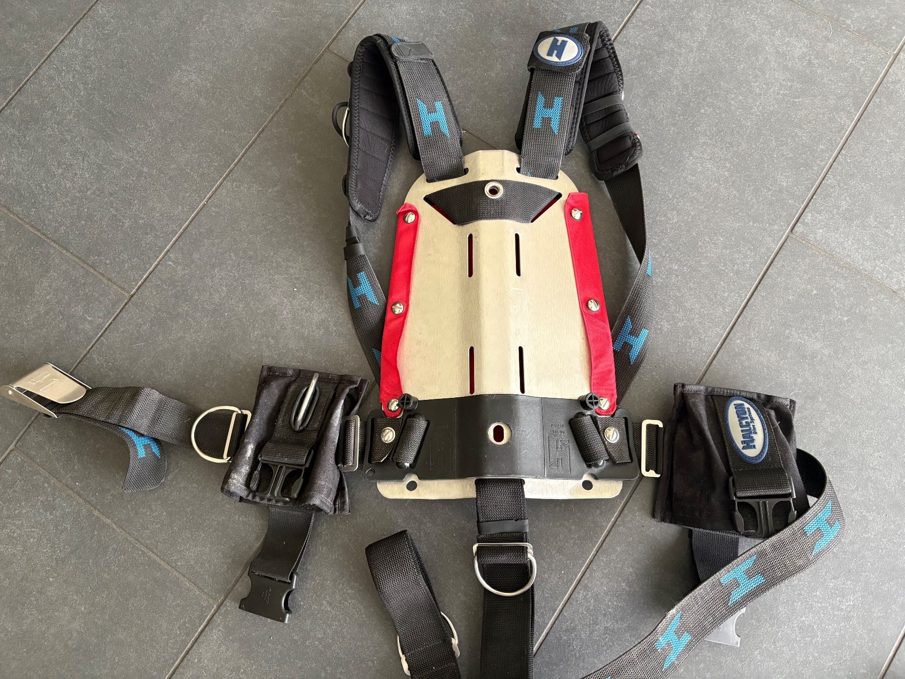 Bombole da sub: Hacyon Wing und Backplate – Usato da Saland venduto da chraebby1 3