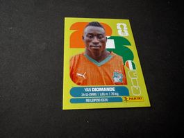 Panini Fifa Fussball WM 2026 Sticker Van Diomande CIV 18