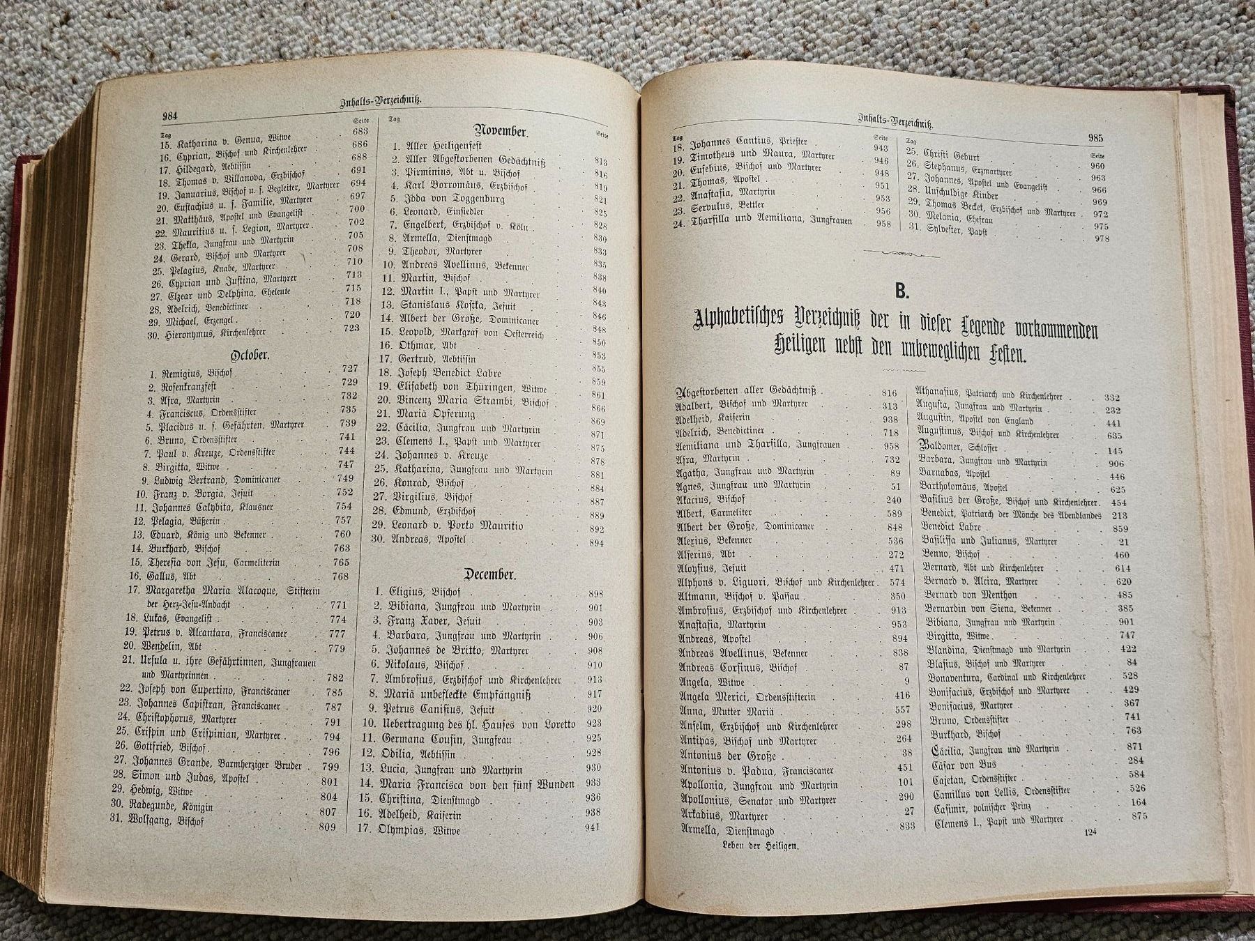 Bücher: Buch - Leben der Heiligen (1883) – Gebraucht aus Rickenbach SO von tahitian 7