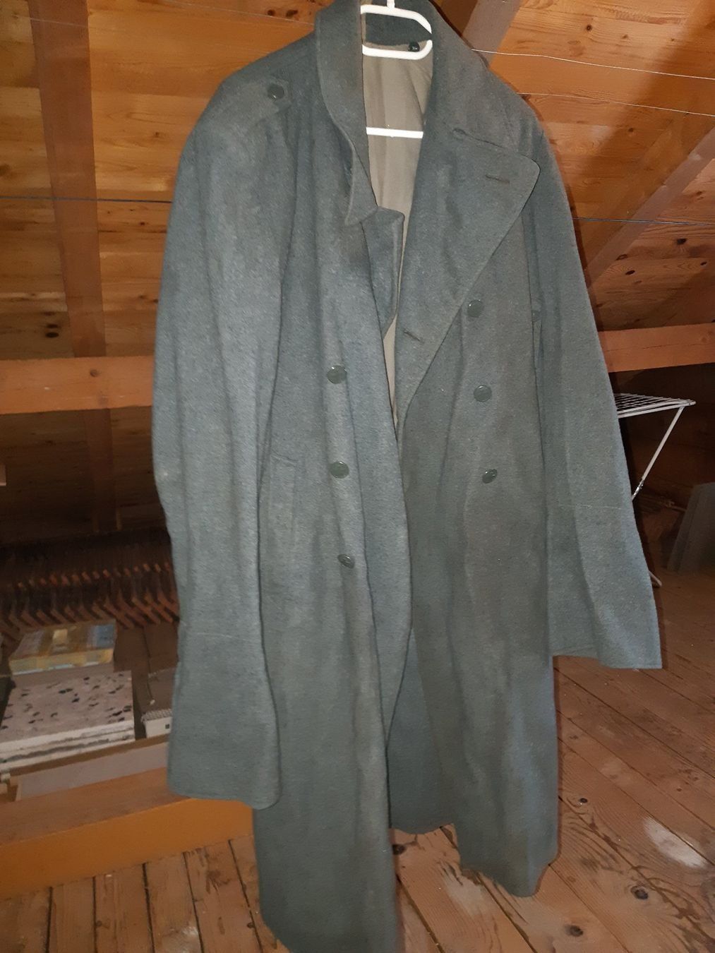 Schweizer Armee Uniformi: Schweizer Armee Militär Uniform Mantel – Usato da Dagmersellen venduto da Musikexperte06