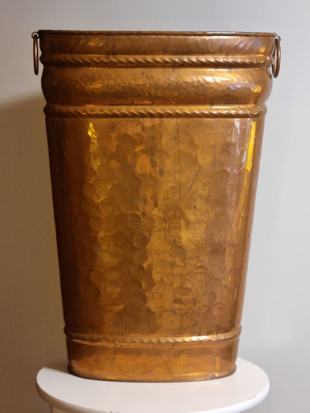 Altri mobili per ufficio: Kupfer-Schirmständer oval, Vintage, ca. 1970 – Usato da Scharnachtal venduto da devin03