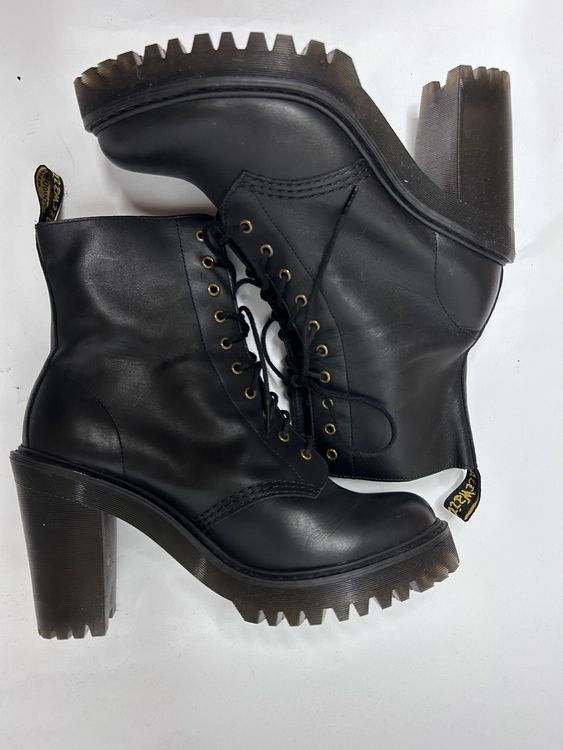 Bottes Dr. Martens Kendra En Cuir - Taille 36 - Occasion En Bon état