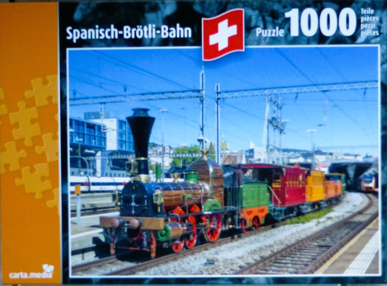 Puzzle: carta.media Puzzle Spanisch-Brötli-Bahn – Nuovo (secondo la descrizione) da Schluein venduto da zeni14 1