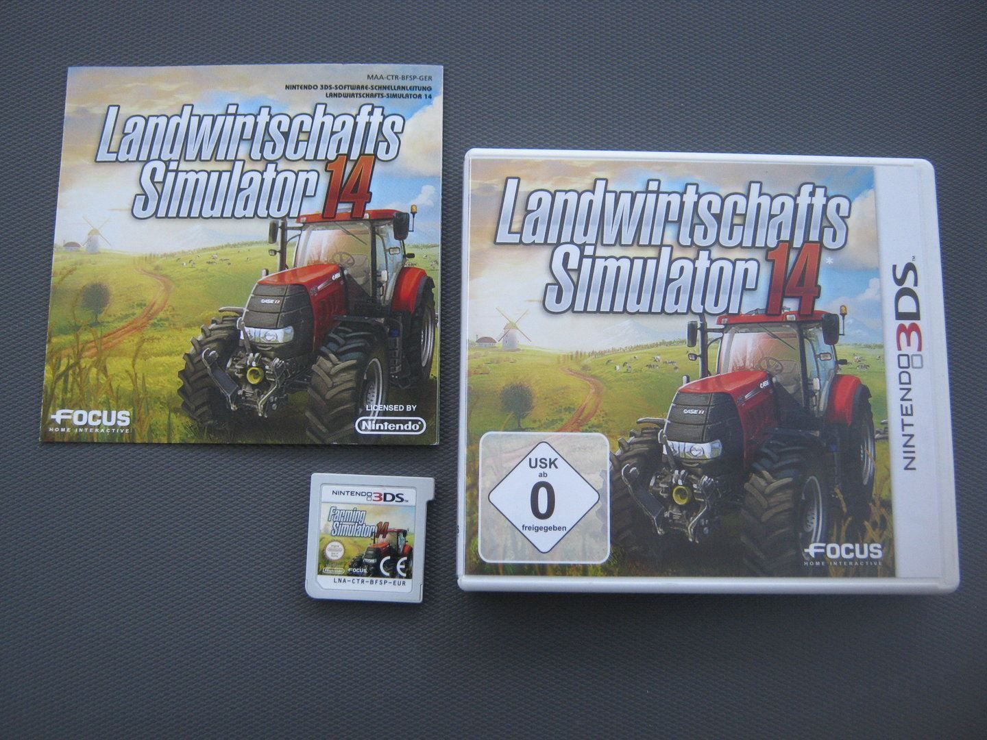 Spiele: LANDWIRTSCHAFTS SIMULATOR 14 für 3DS – Gebraucht aus St.Gallen von sjosjo
