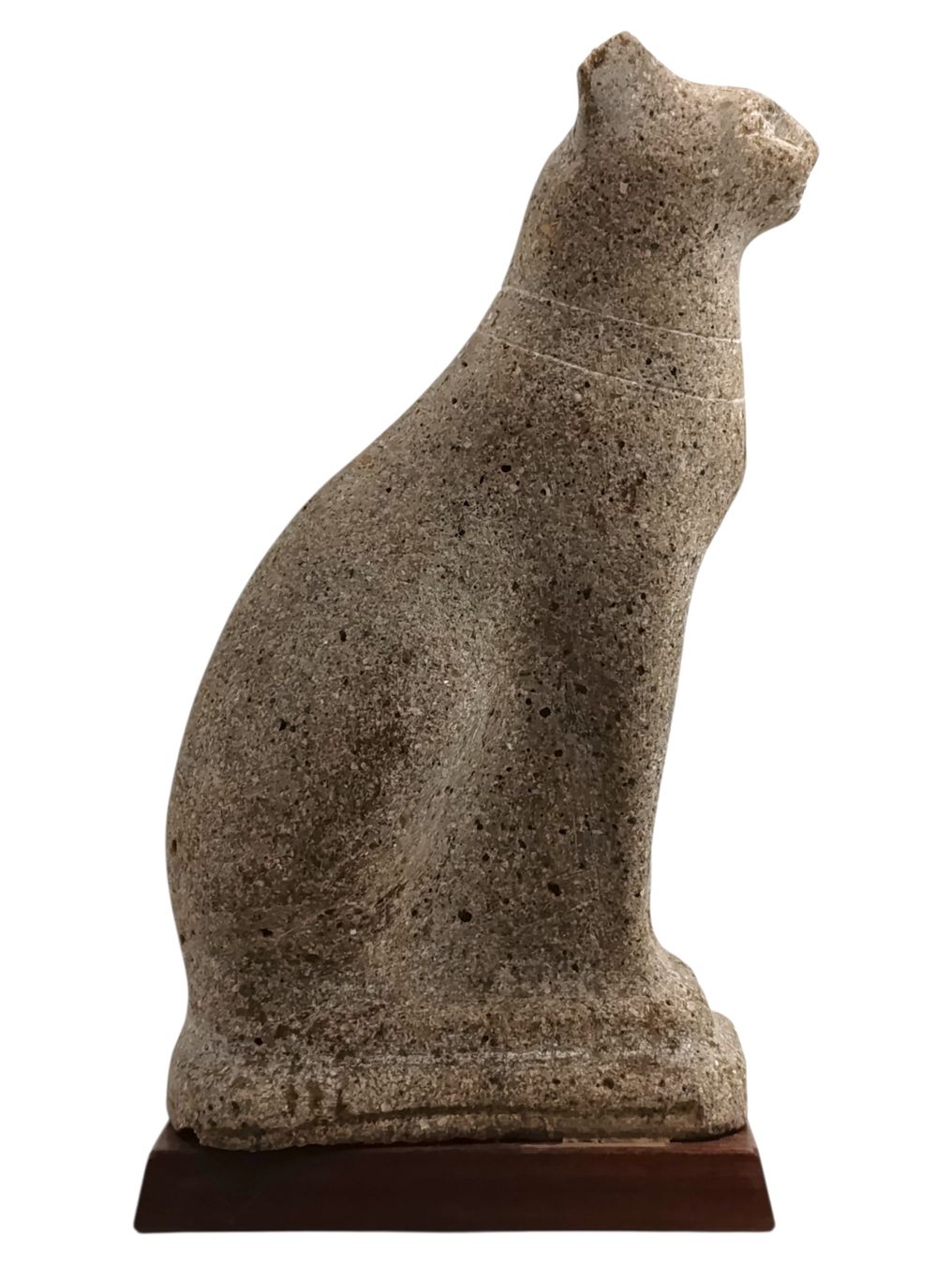 Sculture & Statue: Grosse Steinskulptur einer Katze  – Usato da Hochfelden venduto da Relict 2