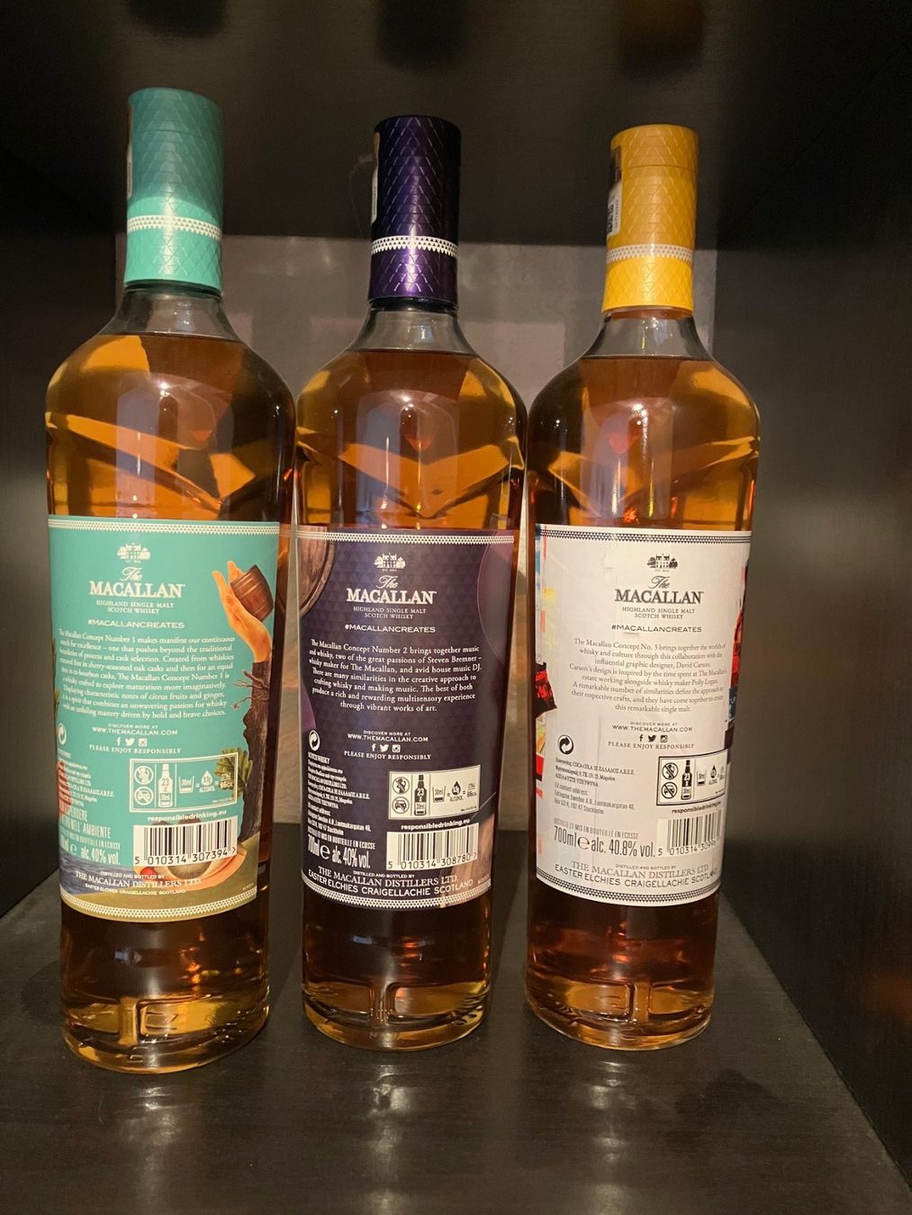 Macallan Spirituosen: Macallan Concept Serie 1-3 komplett – Neu und originalverpackt aus Aarwangen von concorde58 5