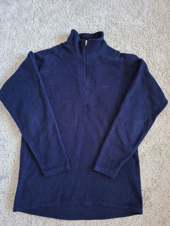 Pull Patagonia Capilene bleu fermeture éclair taille M homme