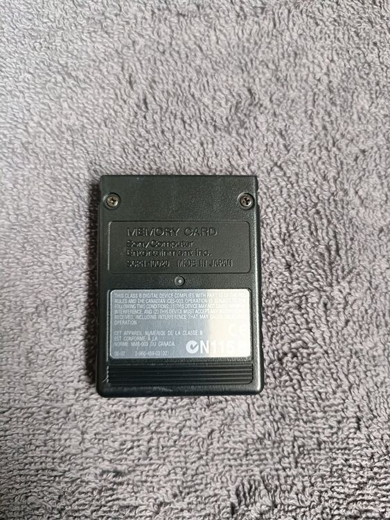 Sony Memory Units & Memory Cards: Playstation 2 Memory Card Schwarz – Gebraucht aus Pratteln von Colin97 1