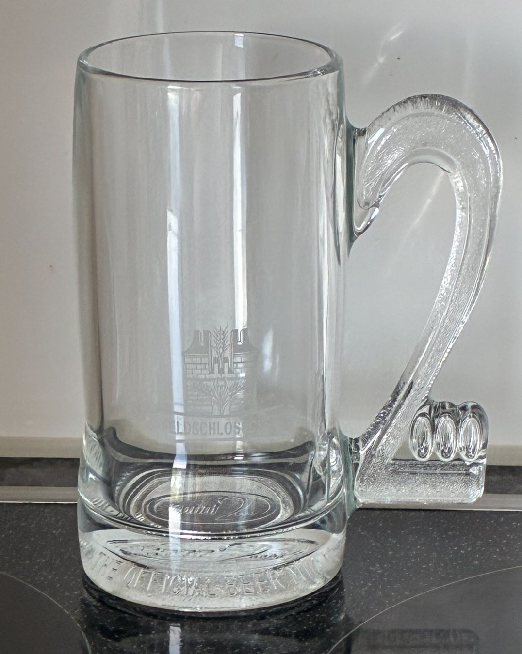 Feldschlösschen Bicchieri: 4 Millenium 2000 Biergläser Feldschlösschen – Usato da Kloten venduto da Nephty 1