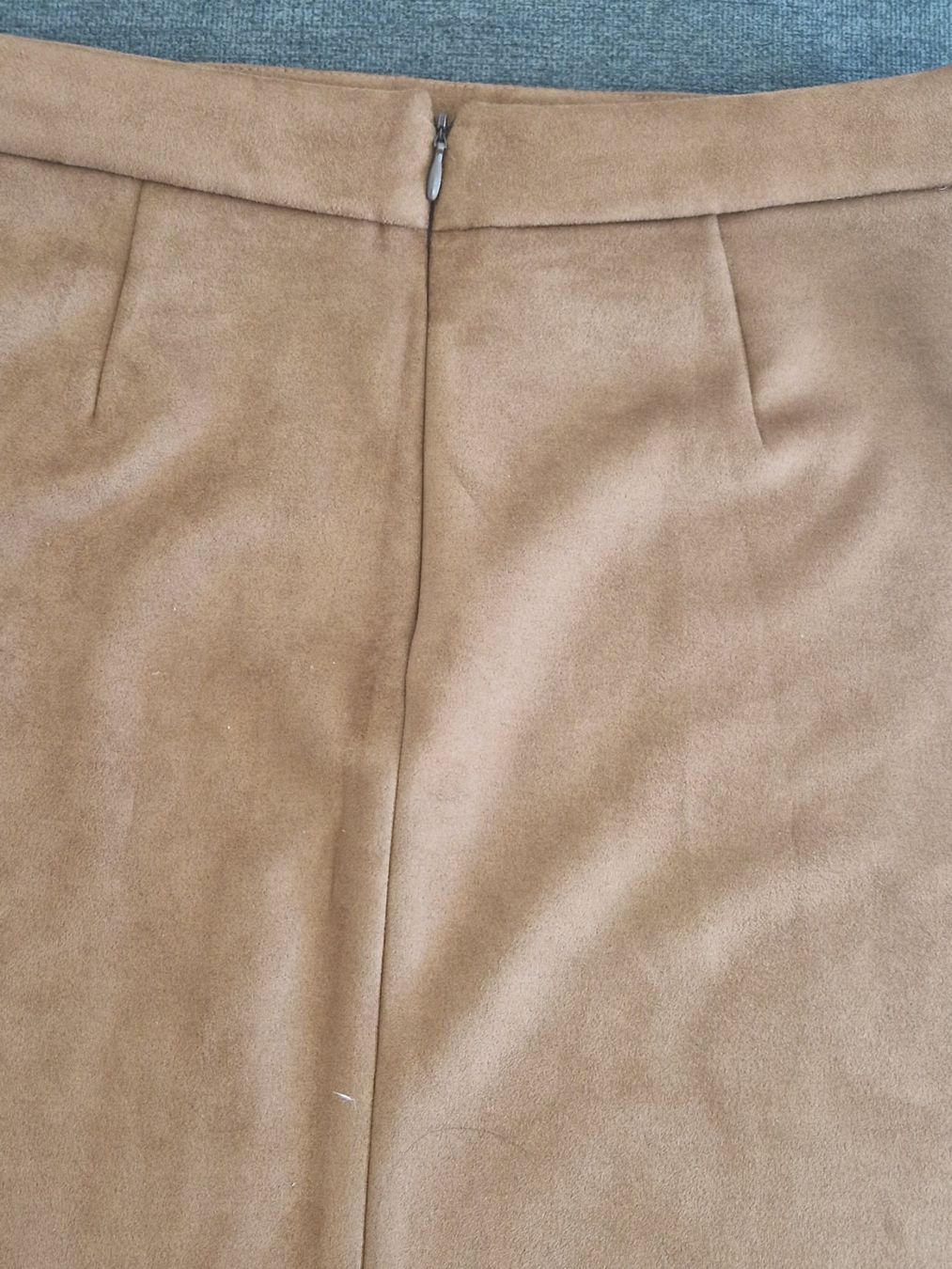 Gonne: Schicker Wildleder-Look Minirock, Gr. 38, Braun – Nuovo (secondo la descrizione) da Glattbrugg venduto da hap_8w8v 2