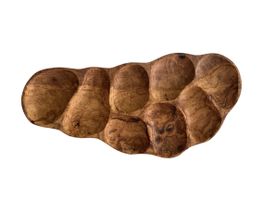 Olivenholz Schale 7 Fächer natur unbehandelt 40cm lang