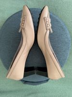 Leder Pumps nude beige 39 Tods