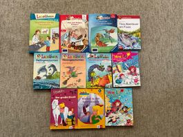 11x Leselöwe, Leserabe, Lesefuchs etc.für  1./2.Klasse