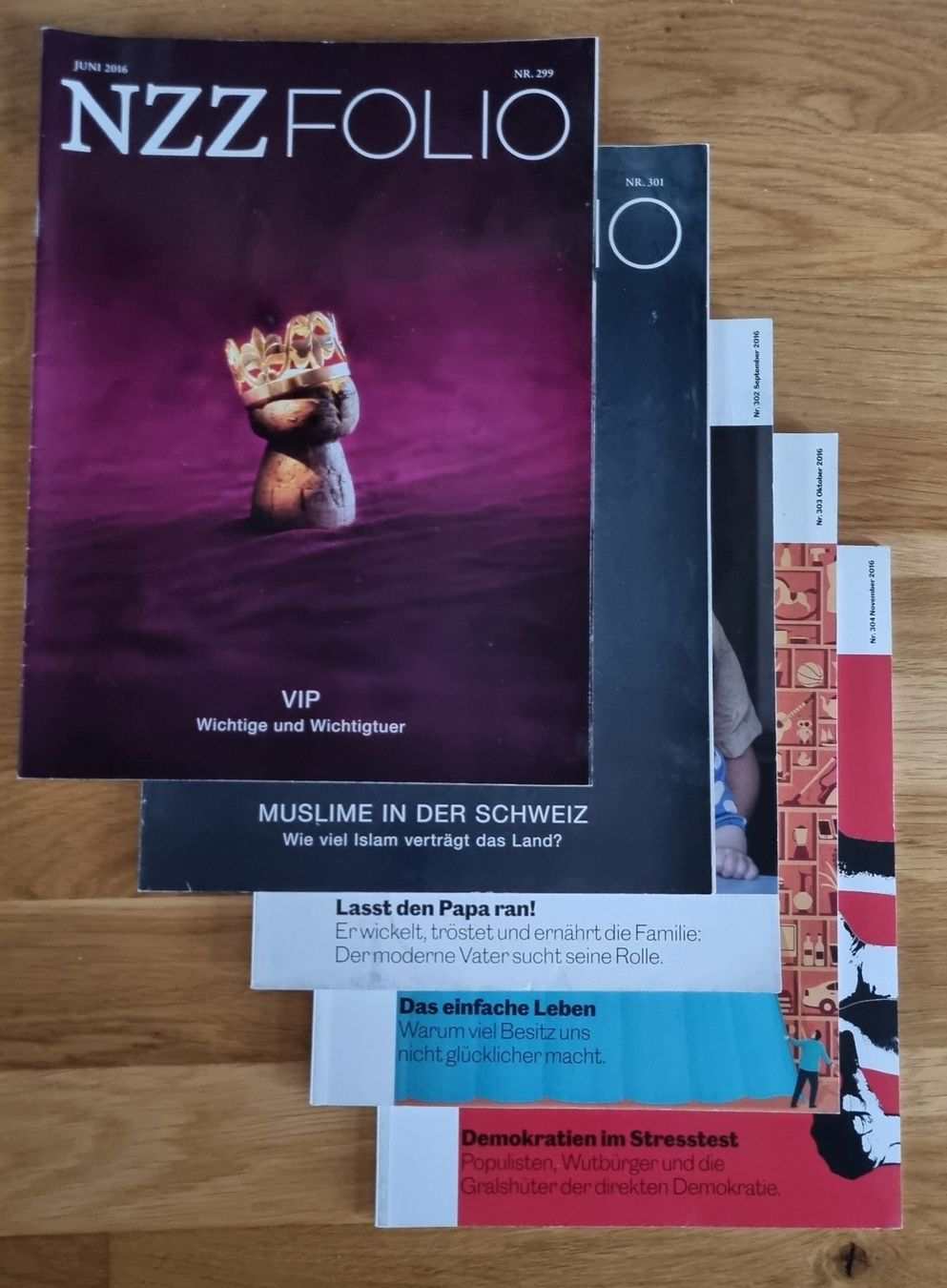 Riviste & Magazine: 5 NZZ Folio von 2016 – Usato da Sutz venduto da Rawypp
