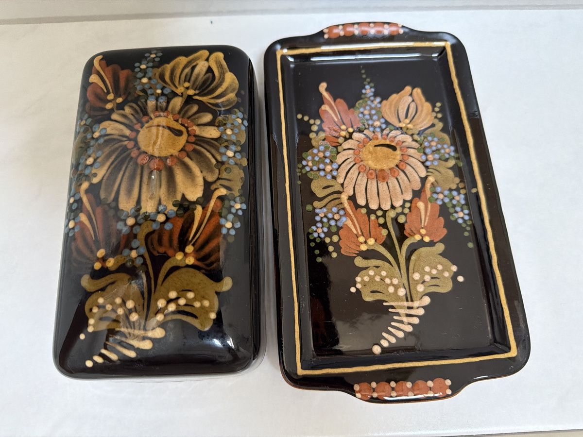 Autre vaisselle: Keramik, Butterplatte mit Deckel, Heimberg. – D'occasion à Biberist par Momo33 6